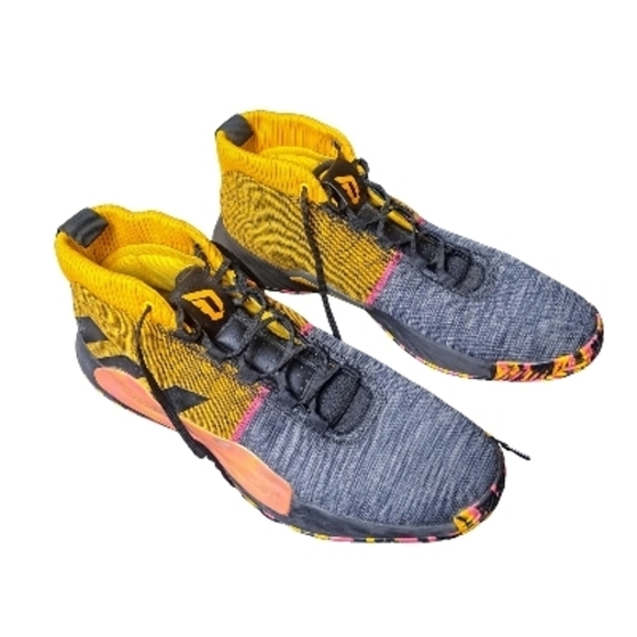 "RARE" Adidas Damian Lillard 5 Asian Tour Men's Size US 19 EUC - Picture 5 of 16